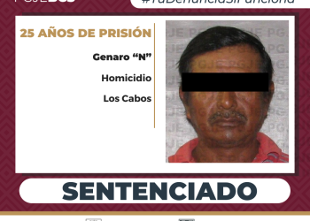 OBTIENE PGJE SENTENCIA DE 25 AÑOS DE PRISIÓN PARA CULPABLE DE HOMICIDIO CALIFICADO