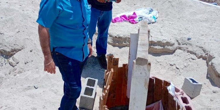 18 POZOS CLANDESTINOS ENCONTRADOS EN OPERATIVO ENCABEZADO POR CONAGUA: RENTERIA SANTANA