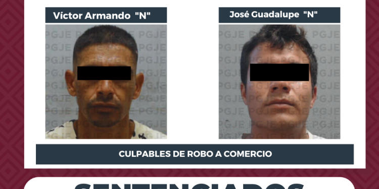 LOGRA PGJE SENTENCIA DE 3 AÑOS 4 MESES DE PRISIÓN PARA CULPABLES DE ROBO A COMERCIO ABIERTO AL PÚBLICO EN LA PAZ