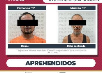 APREHENDE PGJE A DOS PERSONAS EN LORETO