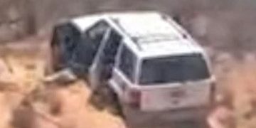INICIA PGJE INVESTIGACIÓN POR PERSONA SIN VIDA Y UN LESIONADO EN LA CARRETERA A PUERTO SAN CARLOS