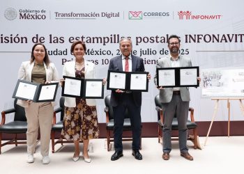 INFONAVIT Y CORREOS DE MÉXICO CELEBRAN EL DERECHO A LA VIVIENDA ADECUADA CON ESTAMPILLAS