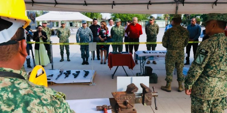 EN EL MARCO DEL DÍA INTERNACIONAL DE DESTRUCCIÓN DE ARMAS, AUTORIDADES REAFIRMAN COMPROMISO CON LA SEGURIDAD Y LA PAZ SOCIAL