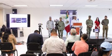 TIENE MESA DE SEGURIDAD IDENTIFICADO A UN PROBABLE RESPONSABLE DE LA COLOCACIÓN DE MANTAS EN BCS