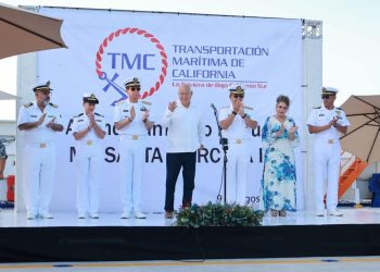 ABANDERAMIENTO DEL BUQUE “ SANTA MARCELA II” REFUERZA LA CONECTIVIDAD YEL DESARROLLO MARÍTIMO DE BCS