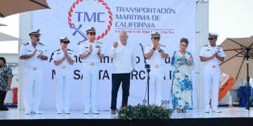 ABANDERAMIENTO DEL BUQUE “ SANTA MARCELA II” REFUERZA LA CONECTIVIDAD YEL DESARROLLO MARÍTIMO DE BCS