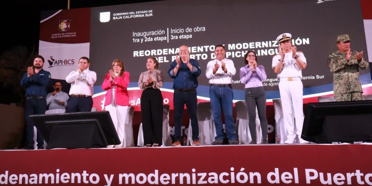 INAUGURAN PRIMERA Y SEGUNDA ETAPA DE MODERNIZACIÓN DEL PUERTO DE PICHILINGUE: UN HECHO HISTÓRICO PARA EL DESARROLLO ECONÓMICO DE BCS