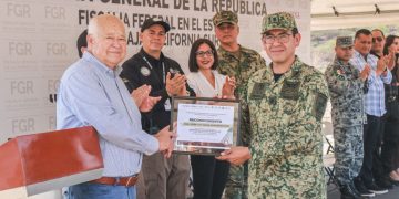 INCINERAN DROGAS INCAUTADAS EN OPERATIVOS DE LA MESA DE PAZ Y SEGURIDAD EN BAJA CALIFORNIA SUR
