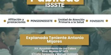 REALIZARÁ AYUNTAMIENTO DE LOS CABOS E ISSSTE AUDIENCIA PÚBLICA ESTE 01 DE SEPTIEMBRE