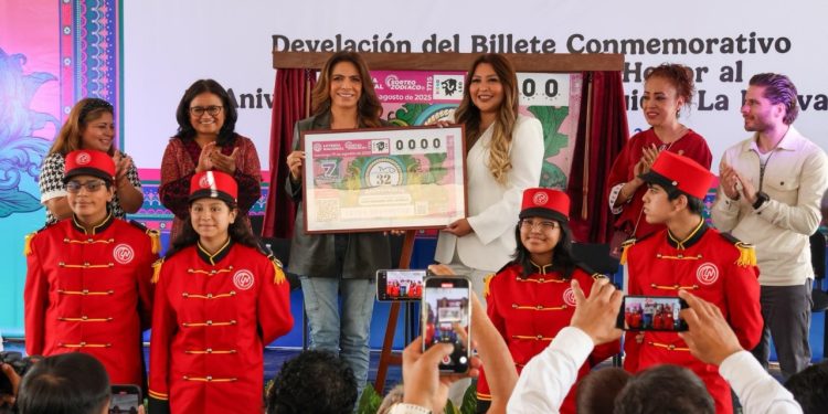 LOTERÍA NACIONAL CELEBRA CON BILLETE CONMEMORATIVO 32 AÑOS DE LA NUEVA VIGA