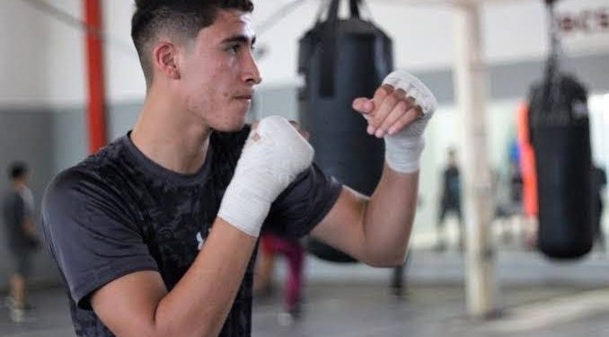 EMILIANO REDUCINDO SE CONCENTRA EN EL  CDOM PARA EL MUNDIAL DE BOX EN LIVERPOOL