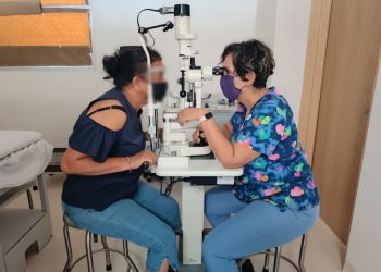 REALIZA UMF NO. 40 DEL IMSS BCS EXAMEN DE FONDO DE OJO Y VASECTOMÍAS DURANTE FIN DE SEMANA