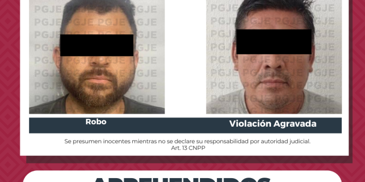 APREHENDE PGJE A 2 IMPUTADOS POR VIOLACIÓN AGRAVADA Y ROBO