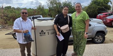 IMPULSA REGIDORA MARISELA MONTAÑO ENTREGA DE TINACOS Y CISTERNAS PARA FAMILIAS DE LOS CABOS