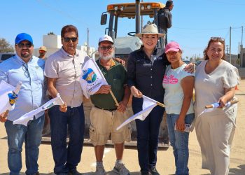 EDITH AGUILAR ENCABEZA ARRANQUES DE OBRA Y AUDIENCIAS PÚBLICAS EN GUERRERO NEGRO
