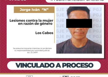 OBTIENE PGJE VINCULACIÓN A PROCESO DE IMPUTADO POR LESIONES CONTRA LA MUJER EN RAZÓN DE SU GÉNERO