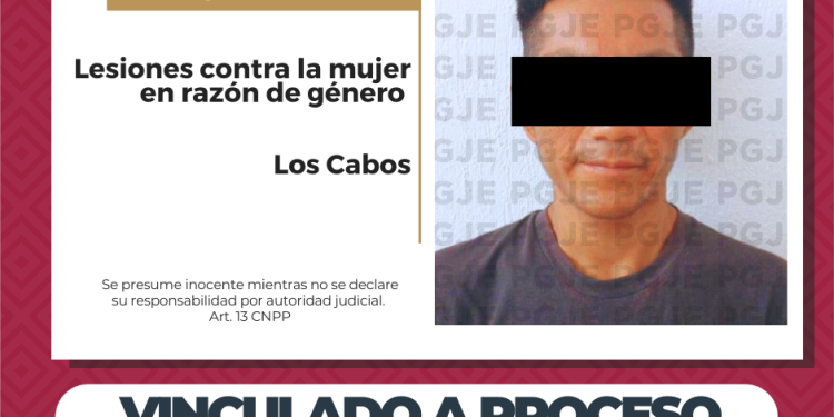 OBTIENE PGJE VINCULACIÓN A PROCESO DE IMPUTADO POR LESIONES CONTRA LA MUJER EN RAZÓN DE SU GÉNERO
