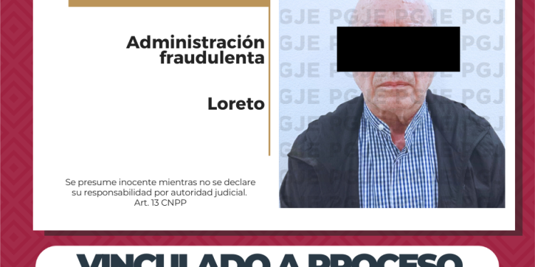 OBTIENE PGJE VINCULACIÓN A PROCESO DE IMPUTADO POR ADMINISTRACIÓN FRAUDULENTA EN LORETO