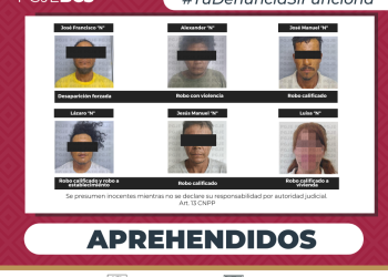 CUMPLIMENTA PGJE SEIS ÓRDENES DE APREHENSIÓN EN BCS DERIVADAS DE DENUNCIAS CIUDADANAS