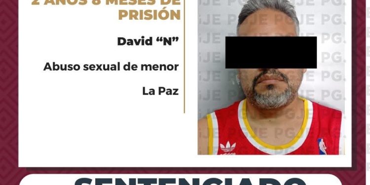 OBTIENE PGJE SENTENCIA CONDENATORIA CONTRA  RESPONSABLE DE ABUSO SEXUAL EN LA PAZ