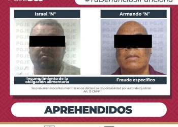 APREHENDE PGJE A DOS PERSONAS EN MULEGÉ Y LA PAZ