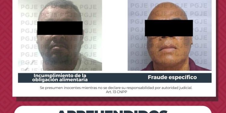 APREHENDE PGJE A DOS PERSONAS EN MULEGÉ Y LA PAZ