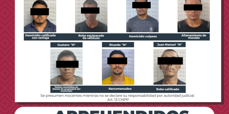 CUMPLIMENTA PGJE ÓRDENES DE APREHENSIÓN EN DISTINTOS MUNICIPIOS DE BAJA CALIFORNIA SUR