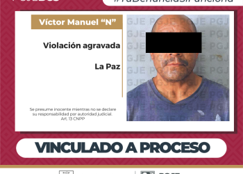 INICIA PGJE PROCESO PENAL CONTRA HOMBRE POR VIOLACIÓN AGRAVADA EN PERJUICIO DE ADOLESCENTE