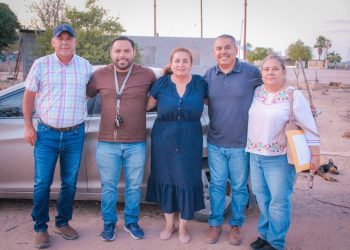 SECRETARIA GENERAL CELINA RAMÍREZ ATIENDE NECESIDADES DE AGUA POTABLE EN VIZCAÍNO