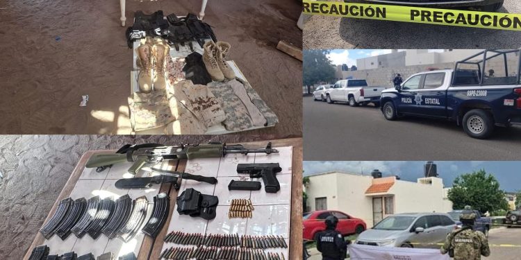ASEGURAN ARMAS, CHALECOS, CARGADORES Y VEHÍCULOS EN OPERACIONES REALIZADAS EN LA PAZ Y LORETO