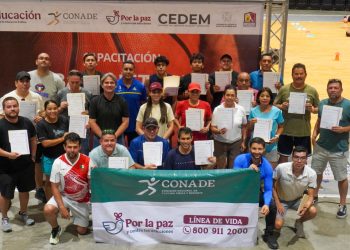 IMPARTEN INSUDE Y CEDEM FORMACIÓN TEÓRICO-PRÁCTICA A PROMOTORES DEPORTIVOS