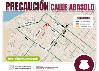 INICIA MIÉRCOLES 20 DE AGOSTO LA RECONSTRUCCIÓN DE LOSAS DE CONCRETO EN CALLE MARIANO DE ABASOLO EN LA PAZ