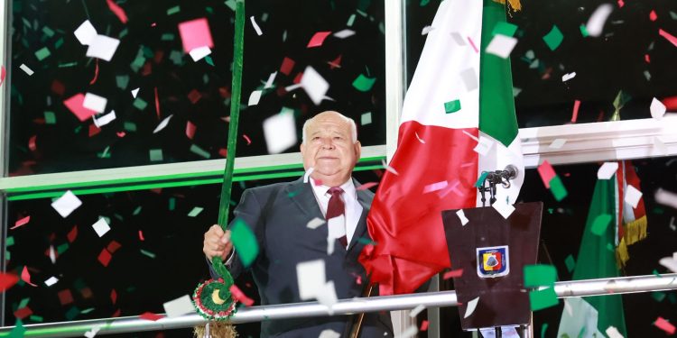 PRESIDIO GOBERNADOR VICTOR CASTRO CEREMONIA POR EL 215 ANIVERSARIO DEL GRITO DE LA INDEPENDENCIA