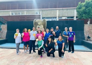 IMPARTE IMSS BAJA CALIFORNIA SUR CAPACITACIÓN DE LA PELOTA TARASCA