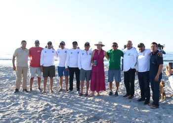 ENCABEZA VÍCTOR CASTRO EL DISPARO DE TORNEO DE PESCA E INICIO DE LA “ COPA PACIFICO NORTE” EN PUNTA ABREOJOS