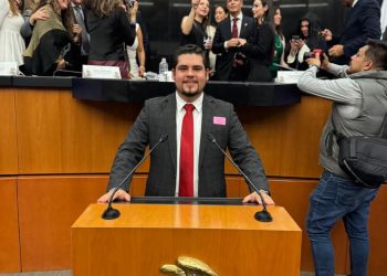 NOMBRAN EN EL SENADO DE LA REPÚBLICA A JOSÉ LEONARDO COTERA PARTIDA REPRESENTANTE EN BAJA CALIFORNIA SUR DE JUVENTUDES MX.