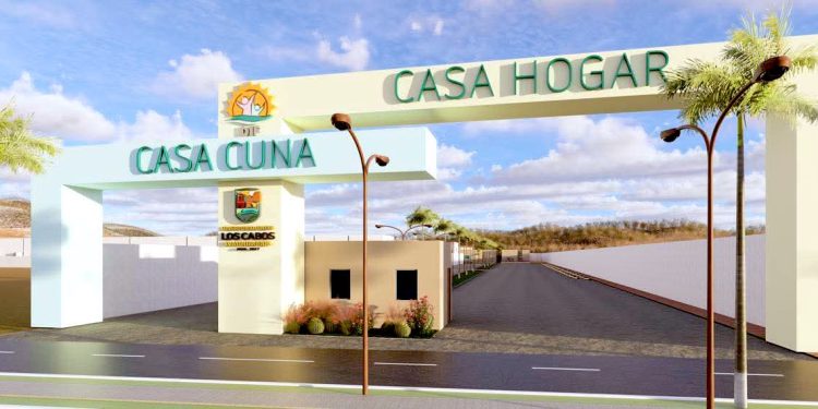 PRESENTAN PROYECTO PARA LA NUEVA CASA CUNA Y CASA HOGAR EN LOS CABOS