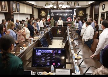 LLAMA GOBIERNO DEL BCS A LA POBLACIÓN A MANTENERSE ATENTOS POR LA TORMENTA TROPICAL LORENA