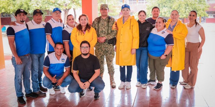 CELINA RAMÍREZ REFUERZA COORDINACIÓN CON DELEGACIONES PARA OPERACIÓN DE REFUGIOS EN MULEGÉ