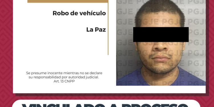 POR ROBO DE VEHÍCULO JAVIER IVÁN “N” QUEDA VINCULADO A PROCESO