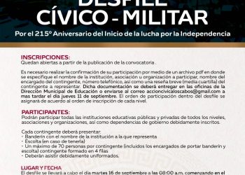 PROMUEVE AYUNTAMIENTO DE LOS CABOS ACTIVIDADES CONMEMORATIVAS POR EL MES PATRIO