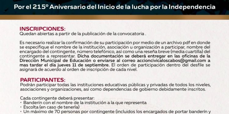 PROMUEVE AYUNTAMIENTO DE LOS CABOS ACTIVIDADES CONMEMORATIVAS POR EL MES PATRIO