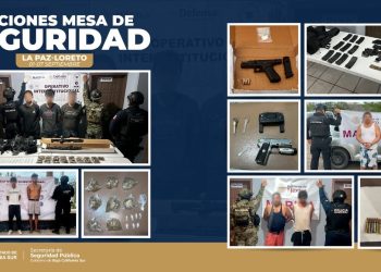 DETIENEN A 12 PERSONAS Y ASEGURAN ARMAS Y NARCÓTICOS EN LA PAZ Y LORETO