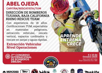 CELEBRARÁN EN SAN JOSÉ DEL CABO SEGUNDA EDICIÓN DEL CONGRESO INTERNACIONAL DE BOMBEROS Y BRIGADISTAS