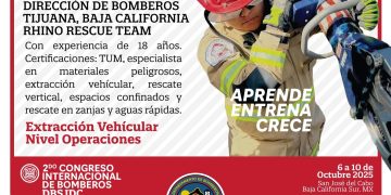 CELEBRARÁN EN SAN JOSÉ DEL CABO SEGUNDA EDICIÓN DEL CONGRESO INTERNACIONAL DE BOMBEROS Y BRIGADISTAS