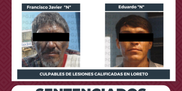 OBTIENE PGJE TRES SENTENCIAS DE 10 AÑOS DE PRISIÓN PARA CULPABLES DE LESIONES CALIFICADAS EN LORETO
