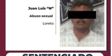 OBTIENE PGJE SENTENCIA DE 2 AÑOS DE PRISIÓN CONTRA CULPABLE DE ABUSO SEXUAL