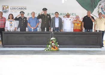CELEBRAN EN SAN JOSÉ DEL CABO DESFILE CÍVICO -MILITAR POR EL 215 ANIVERSARIO DE LA INDEPENDENCIA DE MEXICO