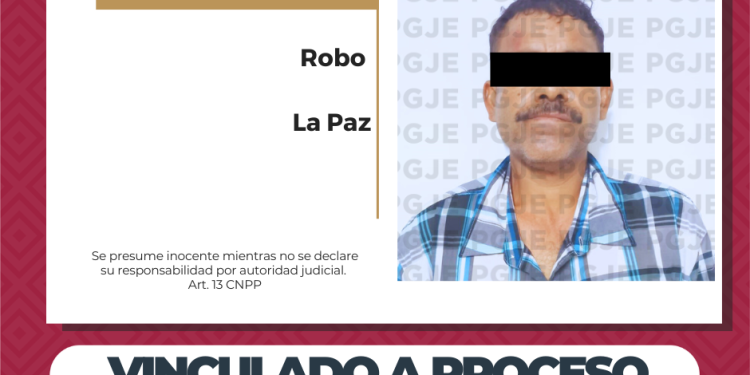 POR ROBO LUIS ALFREDO “N” QUEDA VINCULADO A PROCESO