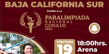 ABANDERARÁN A DELEGACIÓN DE BCS RUMBO A PARALIMPIADA NACIONAL CONADE 2025
